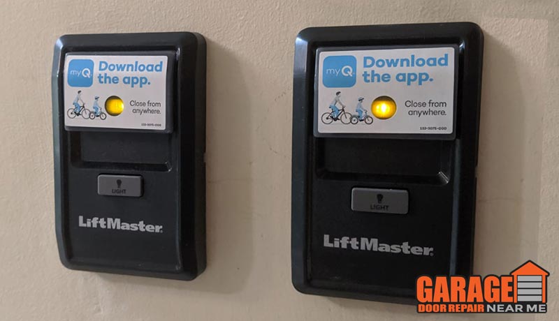 garage door opener buttons