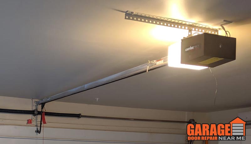 garage door opener motor installation